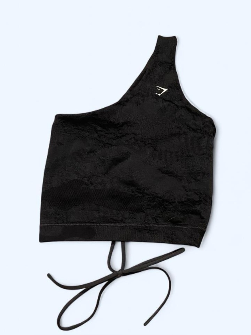Black gymshark crop top